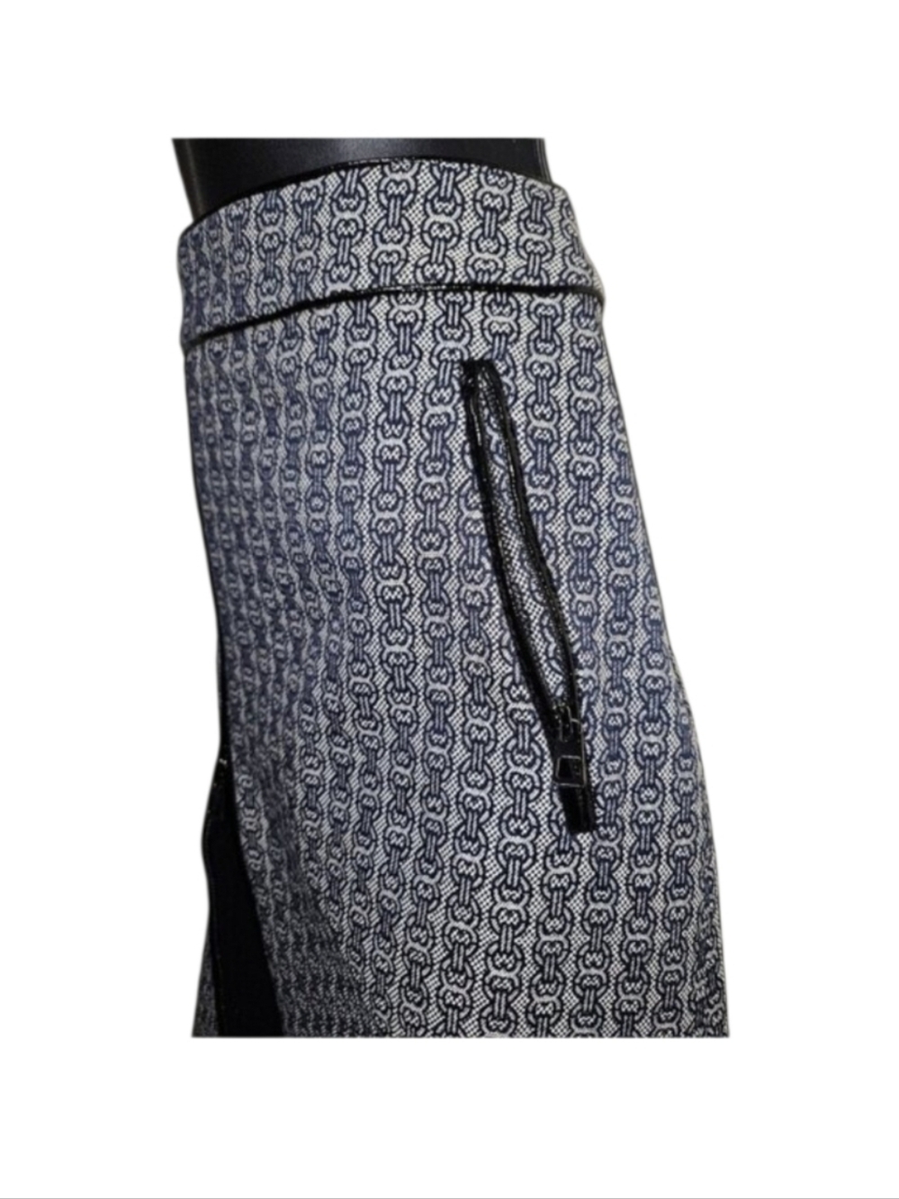 NWT Tory Burch Chaumont Jacquard Chain Pattern Skirt 2 XS - Picture 3 of 5